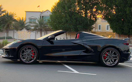 Corvette C8 Convertible - Black
