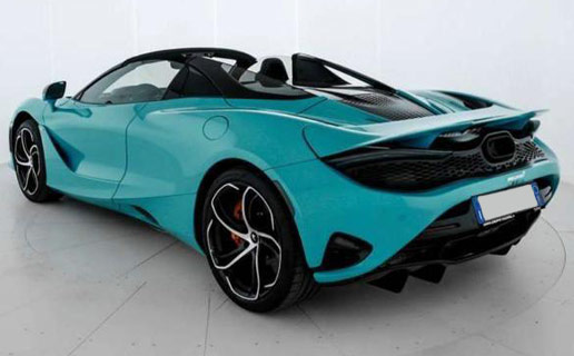 McLaren 750S Spider - Blue